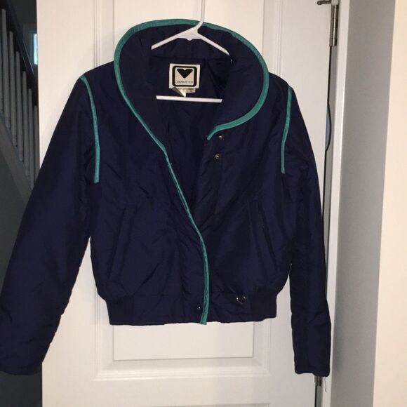 Vintage Retro Obermeyer Ladies 80’s Winter Style Snowboard Parka Ski Jacket 10 - Picture 1 of 5